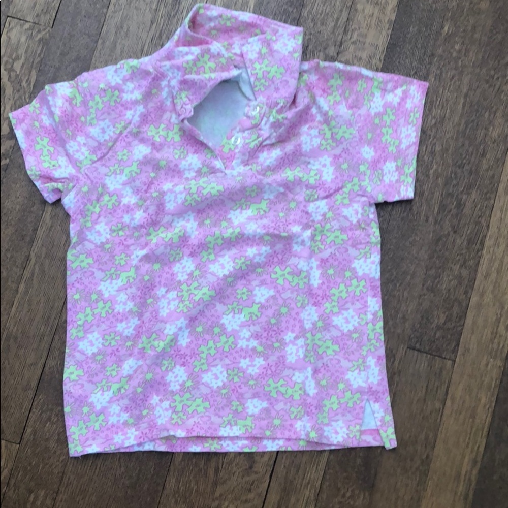 Lilly Pulitzer Polo Shirt Pink S